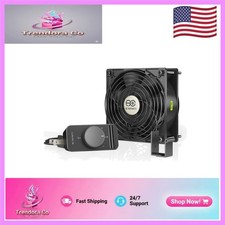 High Airflow 120mm Muffin Fan with Speed Control - Perfect for Home Circulation