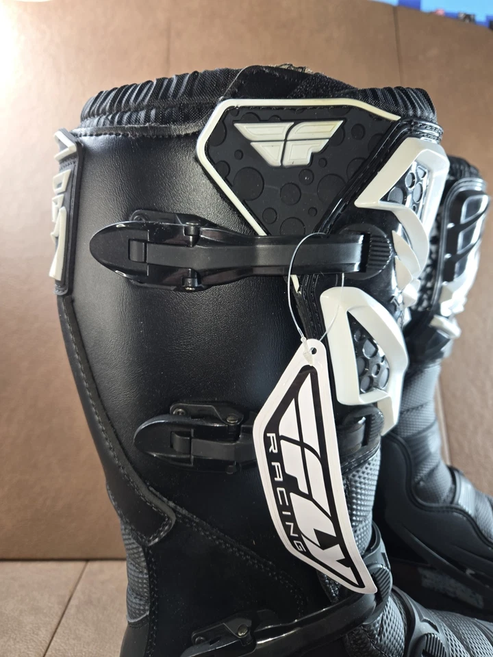 fly racing maverik boots black and gray size 13 NEW WITH TAG - Image 2 of 4