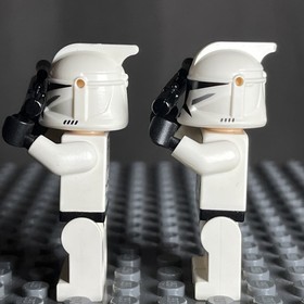 LEGO Star Wars Clone Wars Clone Trooper Minifigure sw0201 Lot of 2 - 3L4