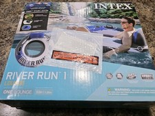 Intex River Run I Sport Lounge Summer Inflatable Tube River Lake Water NEW