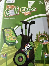 Liberry Toddler Golf Set For Ages 2 3 4 Boys Girls, Kids Golf Cart With Putting
