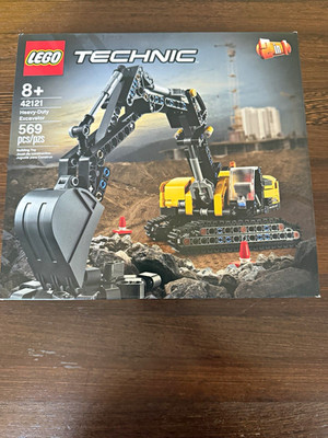LEGO Technic 2 in 1 Heavy-Duty Excavator 42121 Building Set 569 pcs