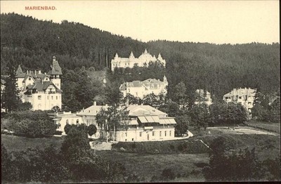 Marienbad Tschechien Boehmen Teilansicht Böhmen