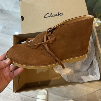 Clarks Originals ATEMBERAUBENDER OAKMOSS WILDLEDER Desert Boot 2 ORTHOLITE HERREN UK-5 D