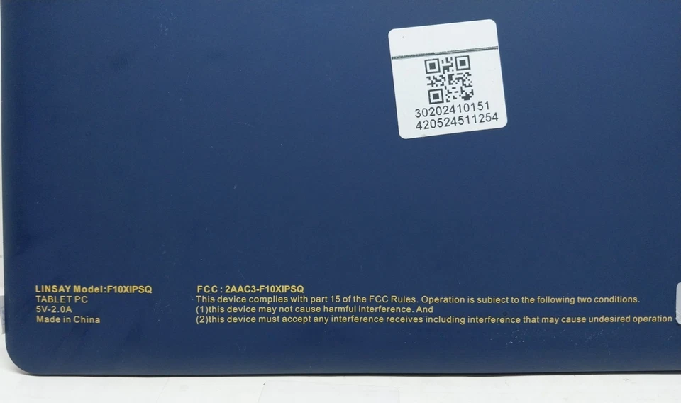 Tablet Linsay F10XIPS 10.1" 32GB Android Foto 4 de 4