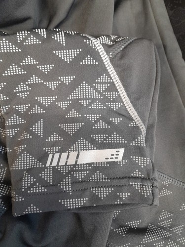 Leggings Donna BCG Grigio Nero Riflettente Running Allenamento Taglia L - Foto 4 di 9