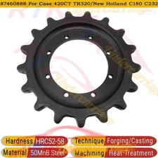 8 Hole 17 Teeth Drive Sprocket For New Holland C178 C190 LT185/Case TV380 440CT