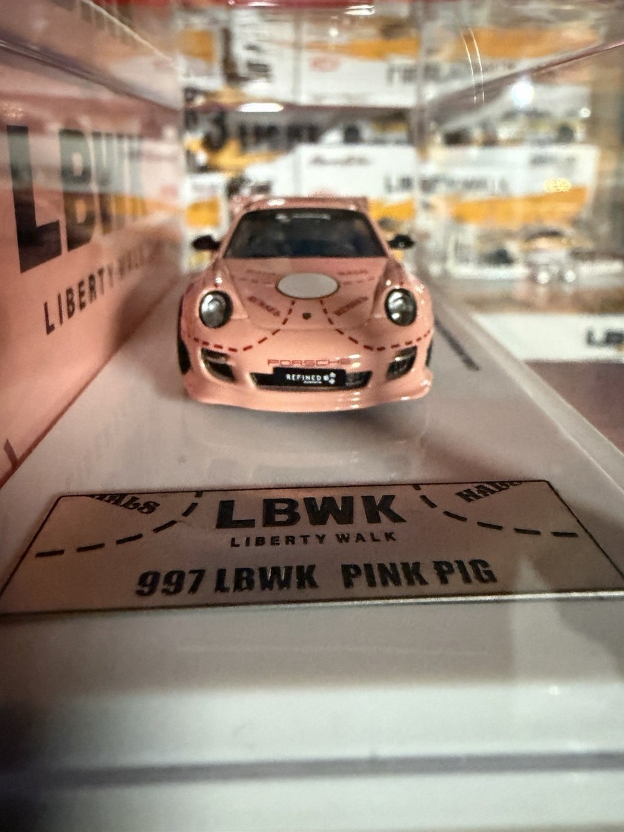 INNO64 1:64 Porsche 997 Liberty Walk LBWK Pink Pig | eBay