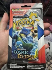 Pokémon Cosmic Eclipse Chilling Reign 2 Pack Blister w/ Pin Jirachi
