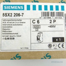 Siemens circuit breaker 5SX2206-7 original packaging