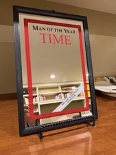 Vintage Time Magazine The Big Lebowski MAN OF THE YEAR Novelty Framed Mirror