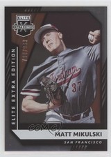 2021 Panini Elite Extra Edition 794/999 Matt Mikulski #50 fm0