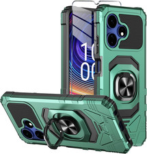 For Boost Mobile Celero 5G+ plus 2024 (3Rd Version) Case with Tempered Glass Scr