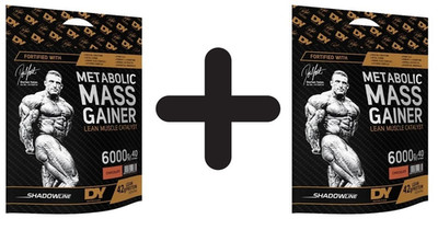 2 x Dorian Yates Metabolic Mass, Chocolate - 6000g (11,67 EUR/kg)