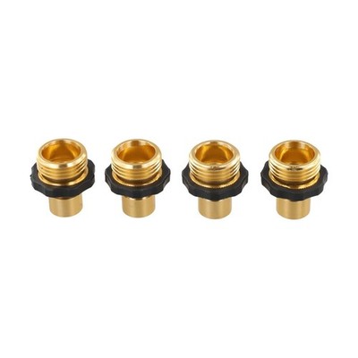 4 Pcs Quick Connect Garden Hose Connectors for Hassle Gardening Experience