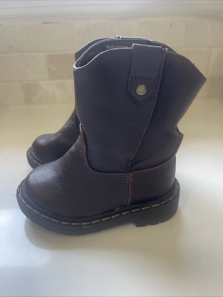 Botas Marrón Garannimals Usadas en Excelente Condición Niños Pequeños Usadas Foto 2 de 4