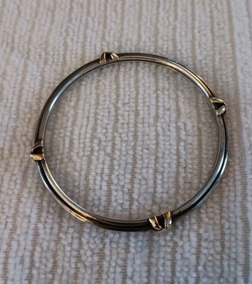 Leonore Doskow Armreif Sterlingsilber & 14 Karat Gelbgold