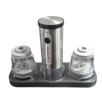 Forlim KDL -585C-S Battery-Powered Salt & Pepper Adjustable Grinder Set