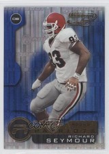 2001 Quantum Leaf Rookie Richard Seymour #248 HOF 0s4