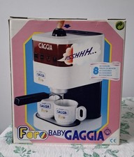 Baby Gaggia Macchina Del Caffe Gioco Bimbi Vintage NUOVA