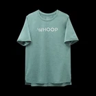 Men's Whoop Fitness Teal Heather T Shirt Fitness Tracker Athletic Fit Medium