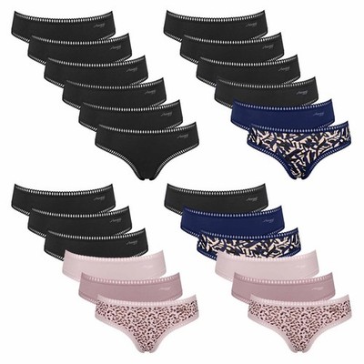 Sloggi Ladies Hipster-Slips, 6er Pack - Go Crush Hipster C6P, Underpants, Stret
