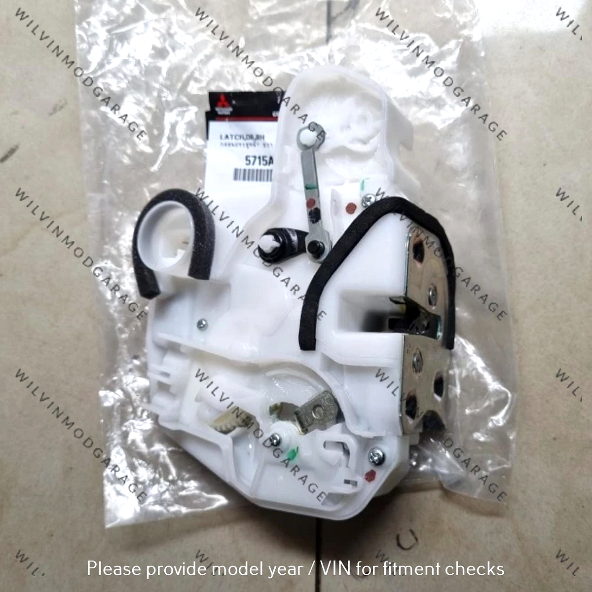 Genuine OEM Front RIGHT Door Latch Lock 2015-19 Mitsubishi Triton
