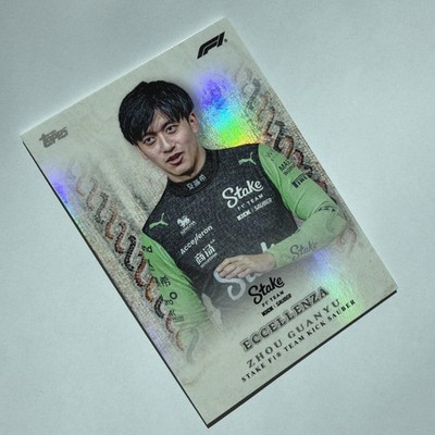 Topps Formula One Eccellenza 2024 F1 # Zhou Guanyu # Base   