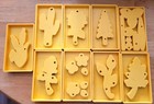 Sizzix Originals Flowers Cactus Rose Tree Leaf Fern Die Cuts Lot  — photo 2