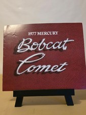1977 Mercury Bobcat Comet Showroom Advertising Sales Brochure