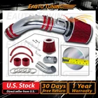 Short Ram Air Intake Kit + RED Filter for 04-07 Honda Accord 2.4L L4 DX/LX/EX/SE