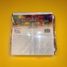Jim Holtz Alcohol Ink Palette Hinged Lid with 36 compartments
