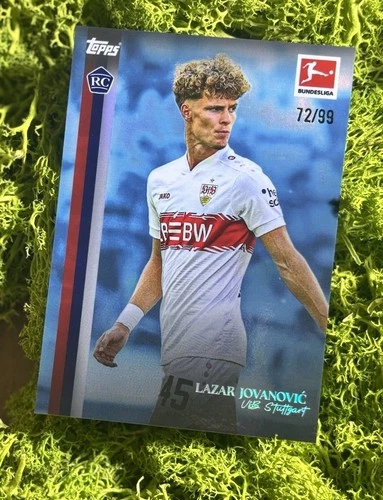 Topps International Stars Bundesliga 25/26 Lazar Jovanovic Rookie /99