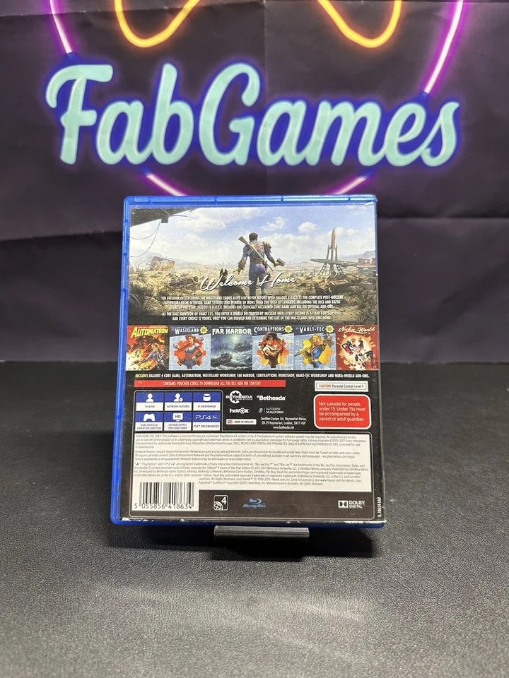 PS4 Fallout 4 Game Of The Year Edition (PAL AUS, 2017) - Image 2 of 3