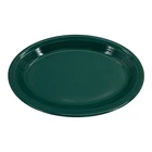Fiestaware Evergreen Serving Platter 13.5” X 9.5" Retired Homer Laughlin Fiesta