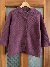 Beautiful woollen Boden cardigan/jacket, 14, soft mulberry, excellent condition