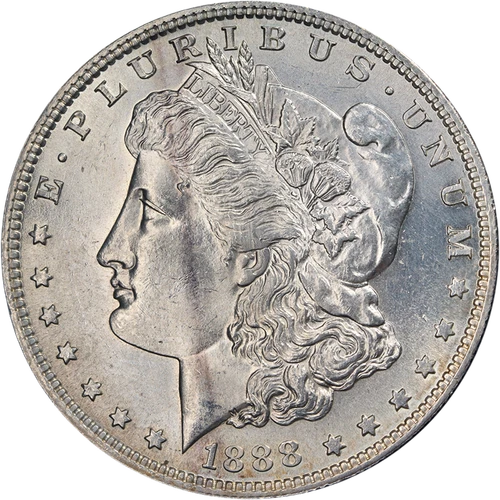1888-S Morgan Silver Dollar Nice BU Details Nice Eye Appeal Nice Strike