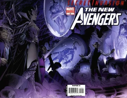 NEW AVENGERS #40 2nd Print Variant 1st App Skrull Queen Veranke Marvel Comic