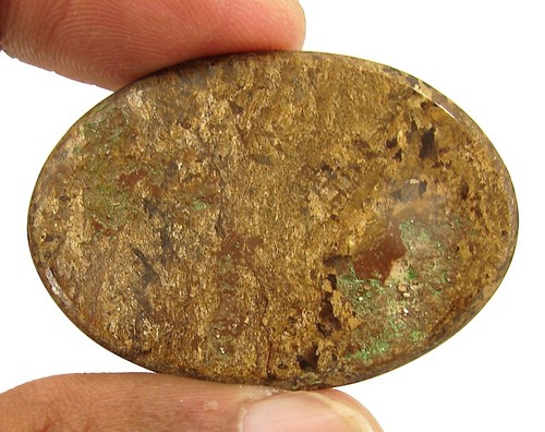 Piedra de envoltura de alambre cabujón piedras preciosas sueltas marrón natural 63,30 quilates - 16078 - Imagen 2 de 2