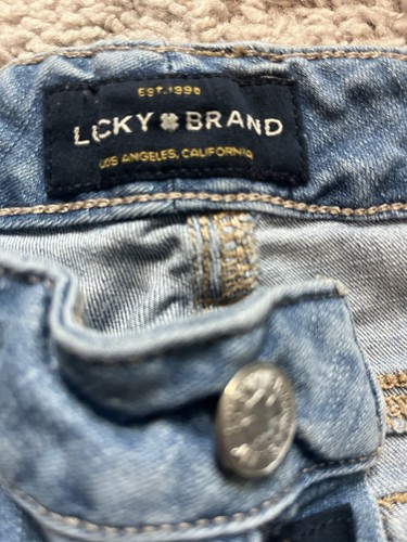 Lucky Brand Lolita Skinny Ankle Jeans Stretch 29x28 Denim Women's Size 6/28 - Picture 5 of 7