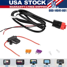 000-14041-001 2-Wire Power Only Cable for Lowrance HDS/Elite/Elite Ti/Hook/Mark