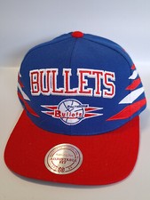 Bullets Baltimore Bullets NBA Basketball Hardwood Classics Baseball Cap Hat RARE