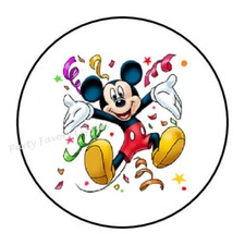 MOUSE BIRTHDAY ENVELOPE SEALS LABELS PARTY FAVORS STICKERS