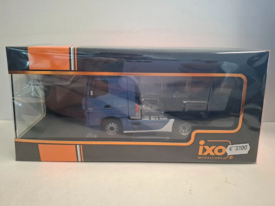IXO MODELS 1:43 CAMION MERCEDES-BENZ ACTROS MP4 BLU ART TR206.22 - Immagine 3 di 3