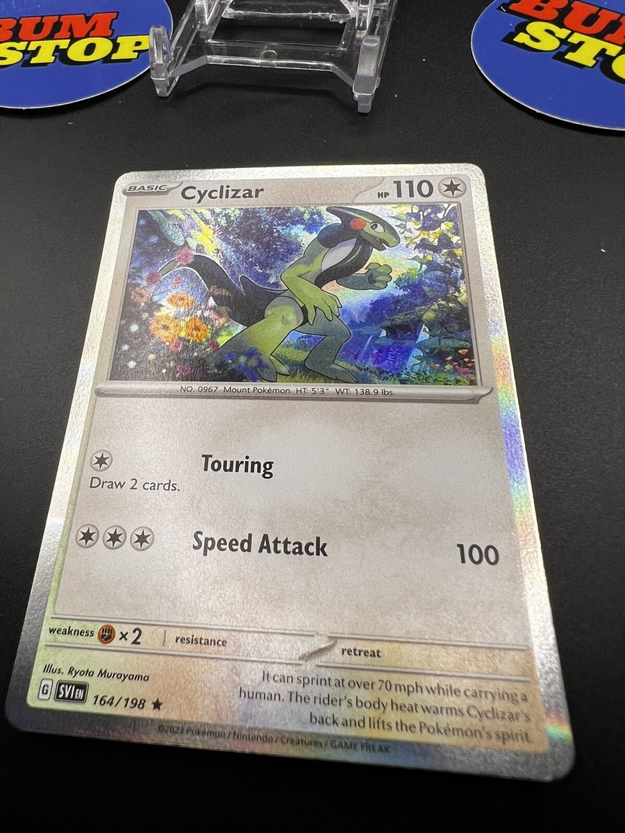 Cyclizar 164/198 Reverse Holo Pokemon TCG Scarlet and Violet | eBay
