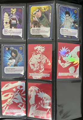 Topps india Animax Naruto 1st edition Complete master set