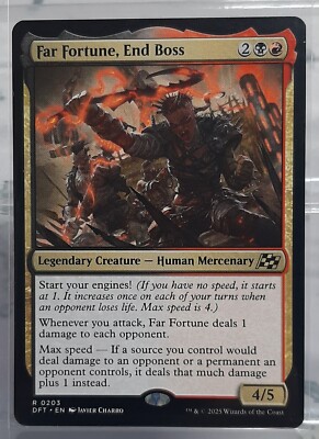 Magic - Far Fortune, End Boss - Rare/Legendäre Kreatur - Ätherdrift - EN/NM