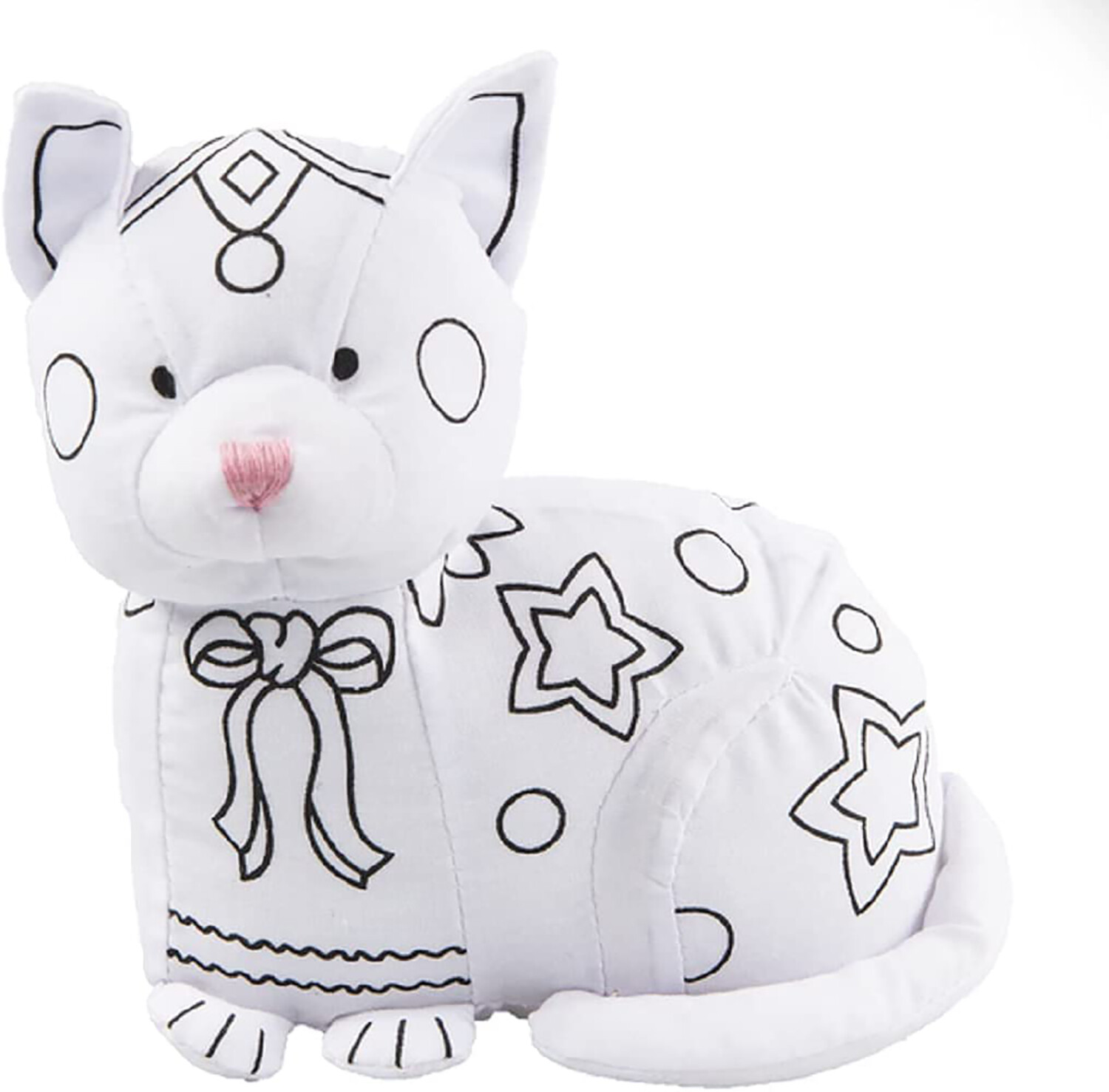 Мини-набор для раскрашивания плюшевого кота Ganz Cat 7 шт Кот с 6 фломастерами 2790₽