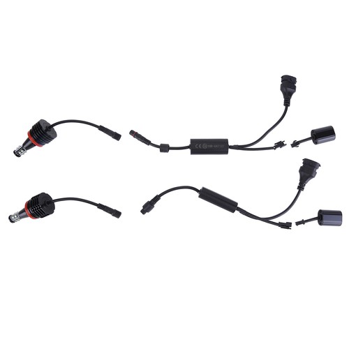 2x H8 120W Angel Eyes Anneaux Feu de position pour BMW E60/61/71/70/82 LCI E90/91/93 - Photo 6/16