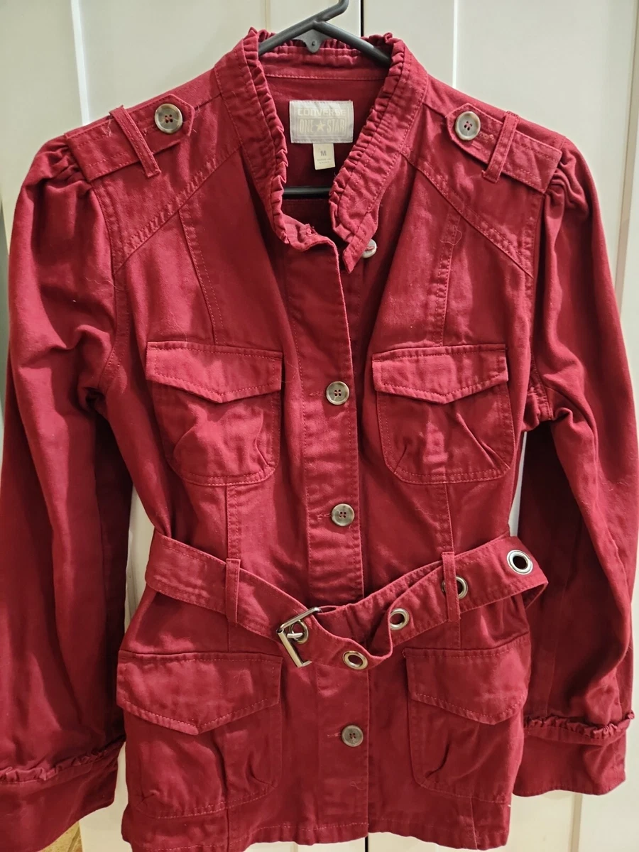Converse one star military cheap jacket